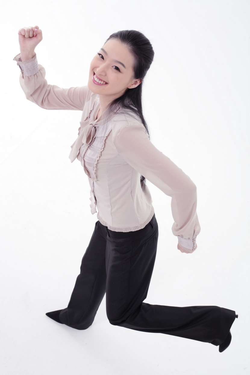 女士商业举止图片