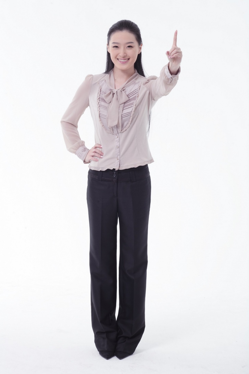 女士商业举止图片