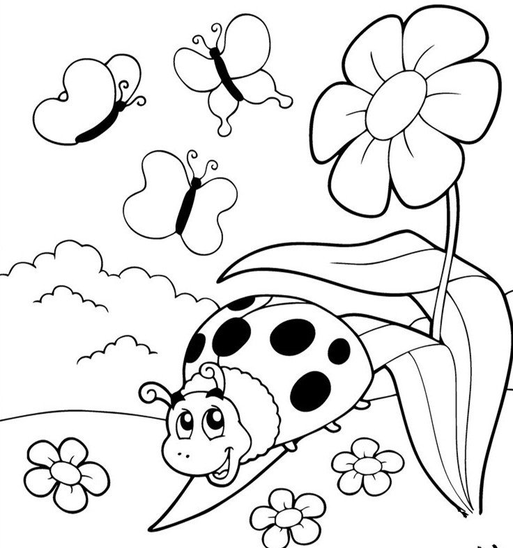 七星瓢虫画法 简单图片