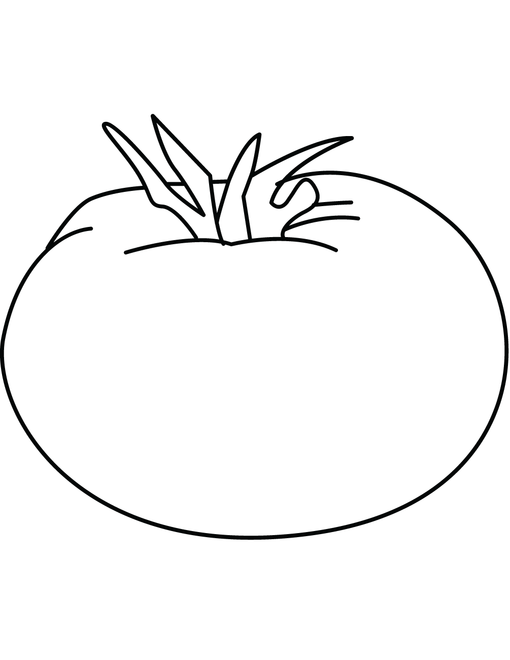 番茄简画图图片