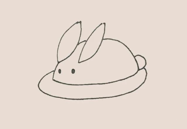 北极兔怎么画简笔画图片