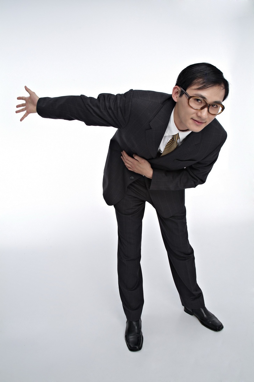 职场夸张表情形态概念图片