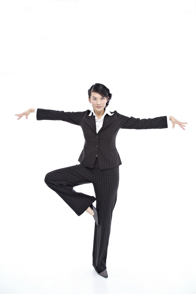 职场夸张表情形态概念图片