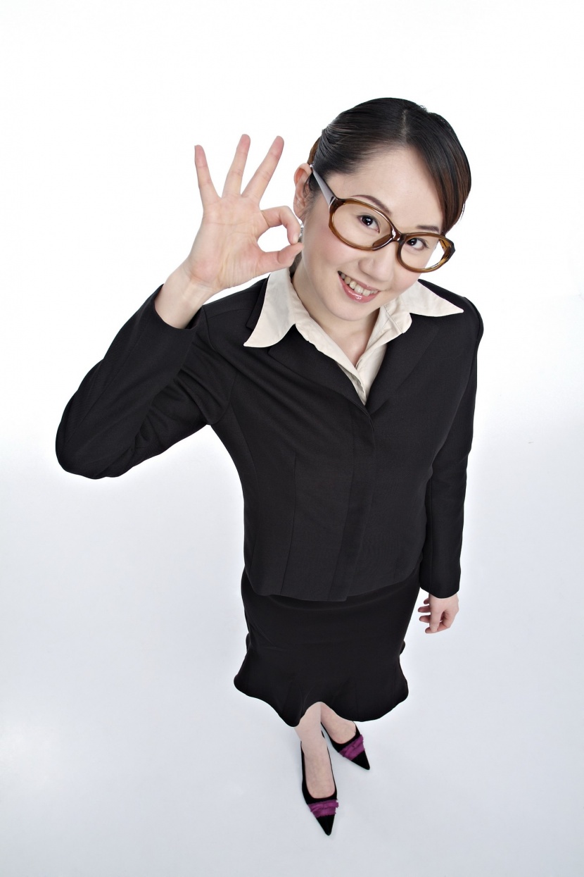 职场夸张表情形态概念图片