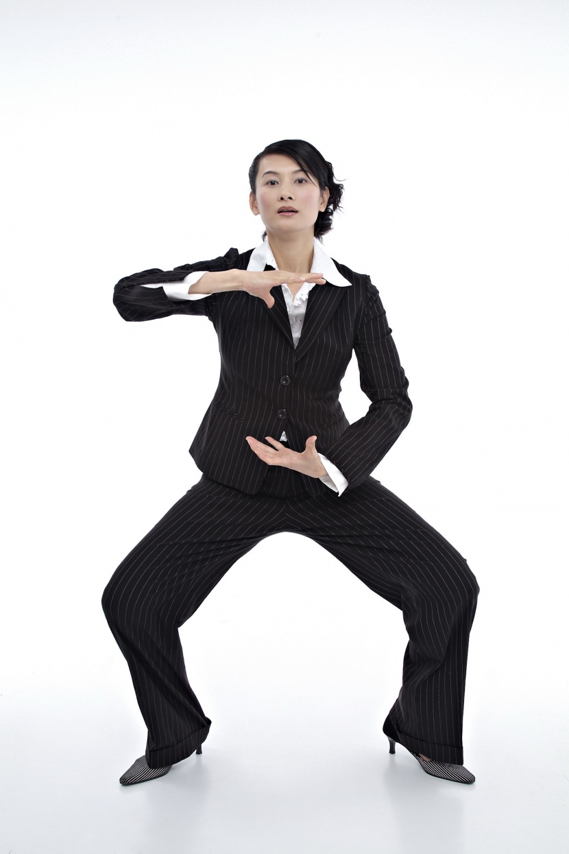 职场夸张表情形态概念图片