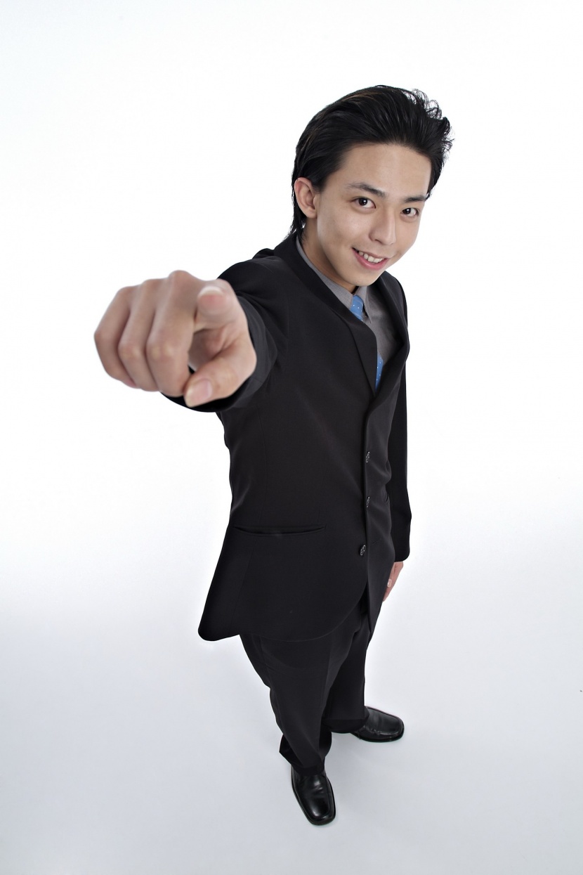 职场夸张表情形态概念图片