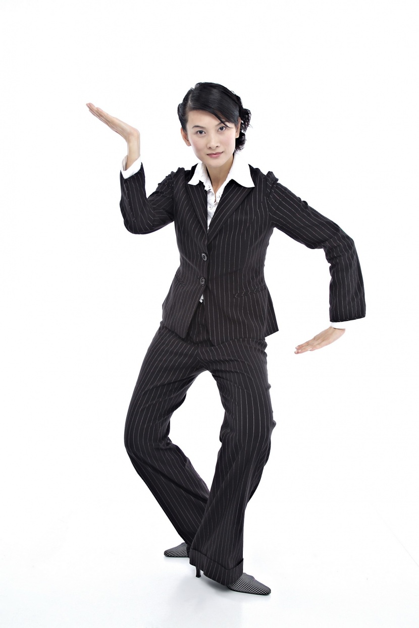 职场夸张表情形态概念图片