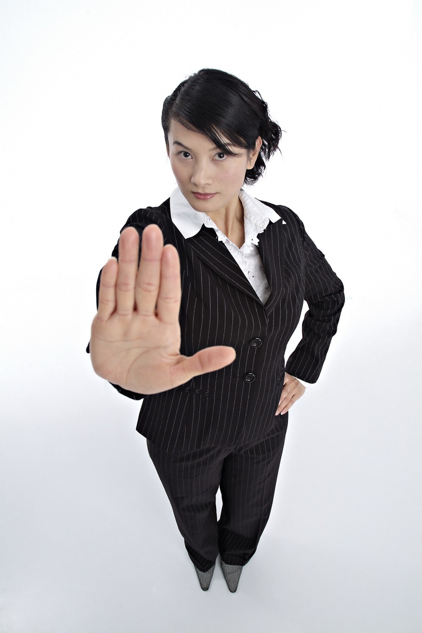 职场夸张表情形态概念图片