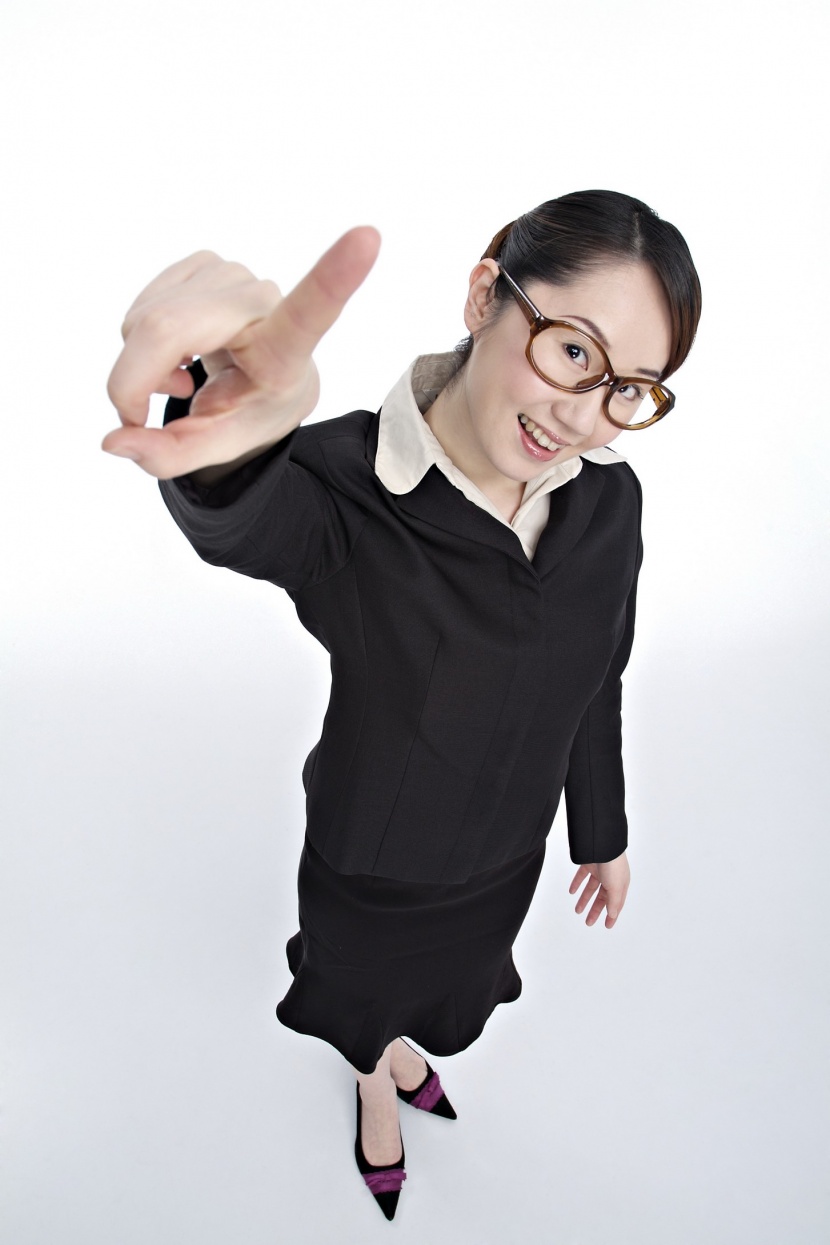 职场夸张表情形态概念图片