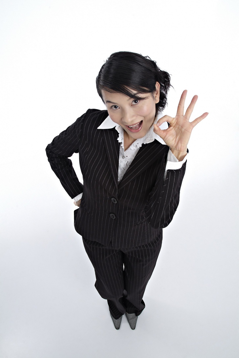 职场夸张表情形态概念图片