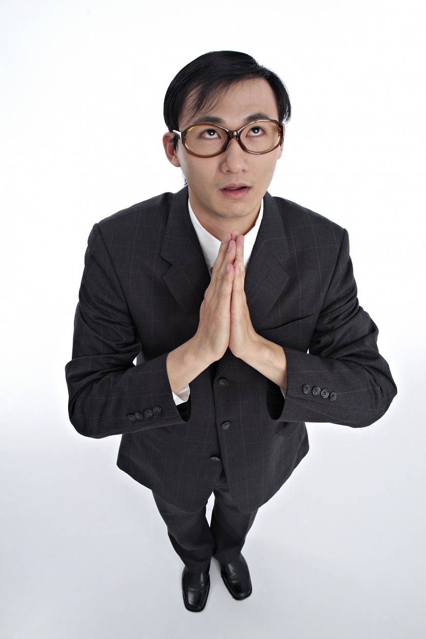 职场夸张表情形态概念图片