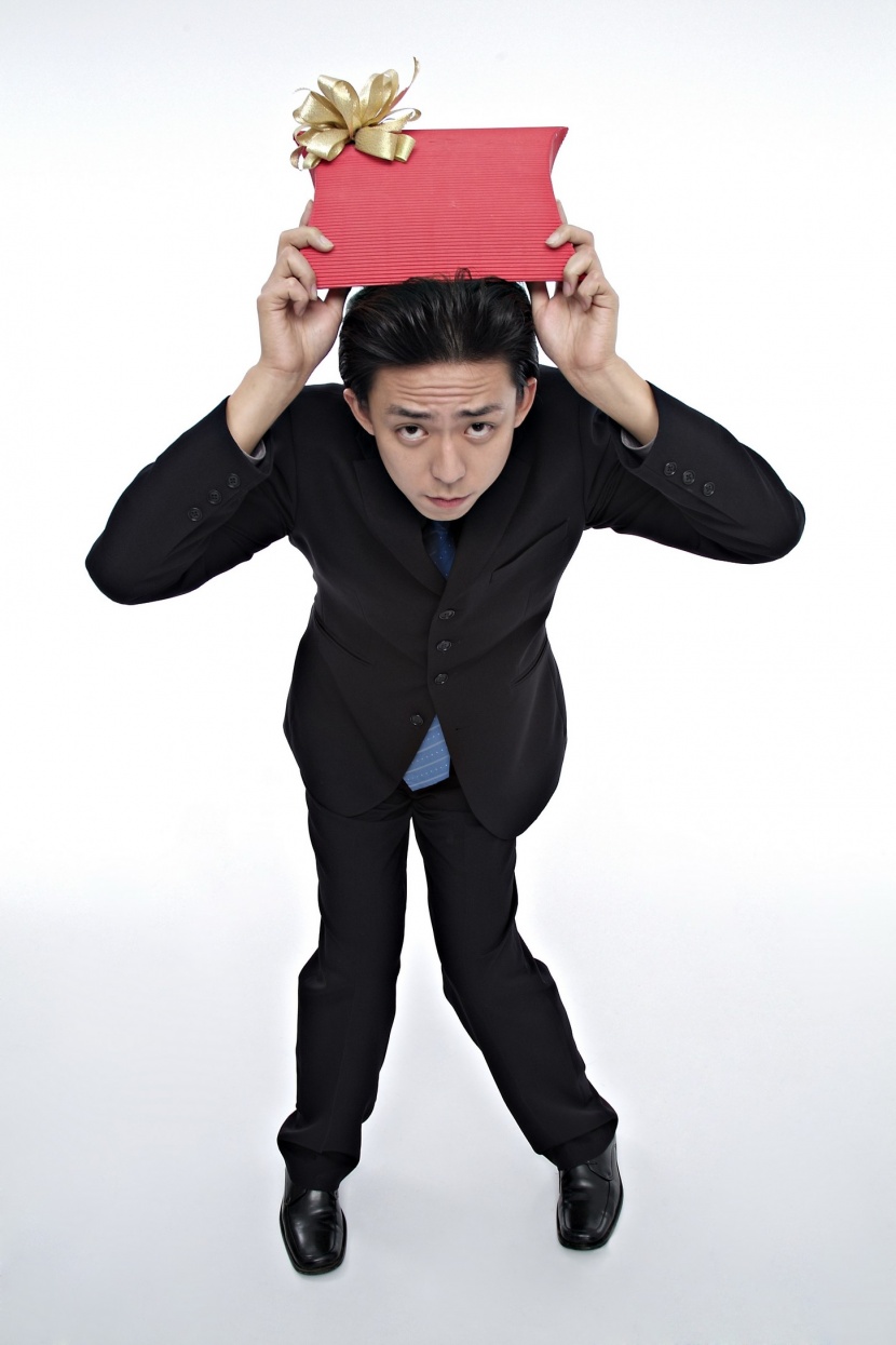 职场夸张表情形态概念图片