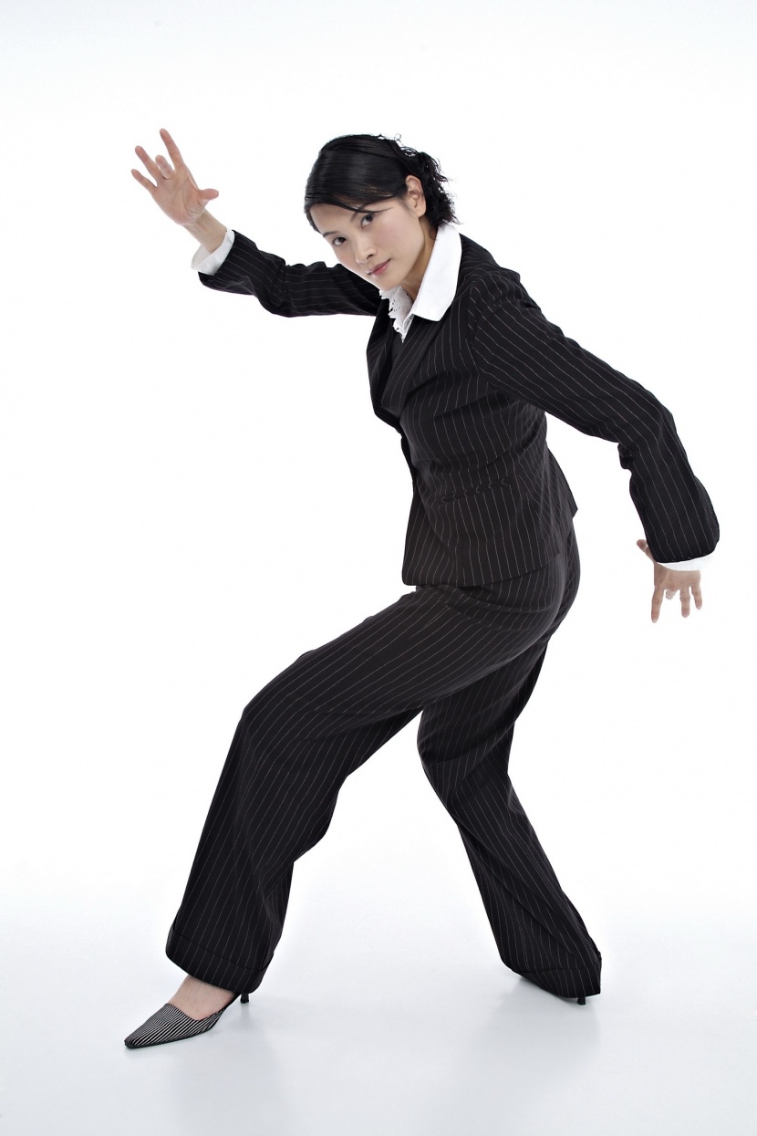 职场夸张表情形态概念图片