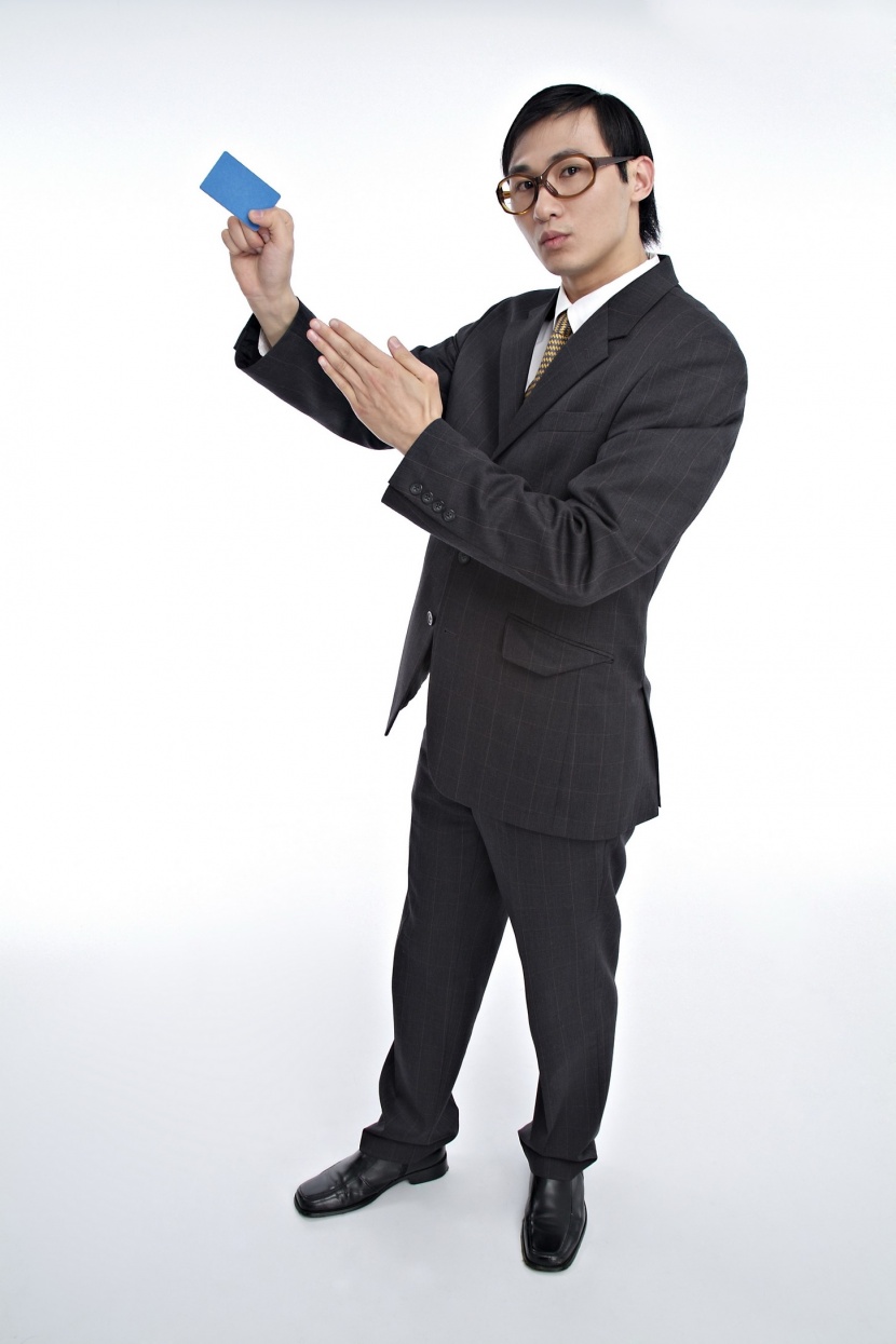 职场夸张表情形态概念图片