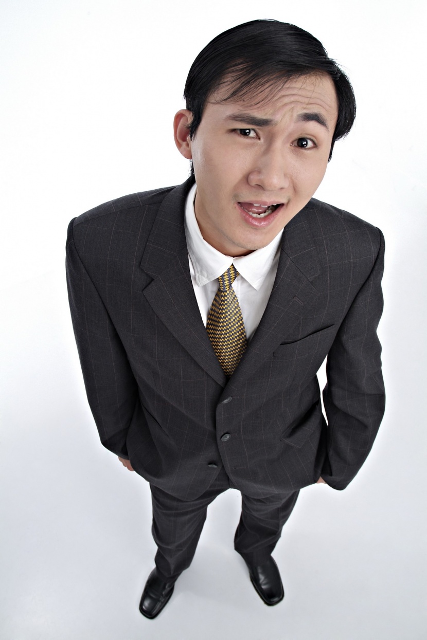 职场夸张表情形态概念图片