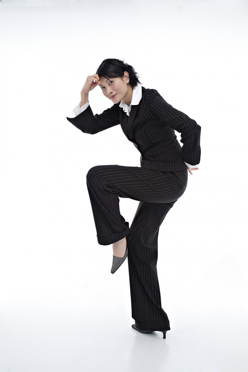 职场夸张表情形态概念图片