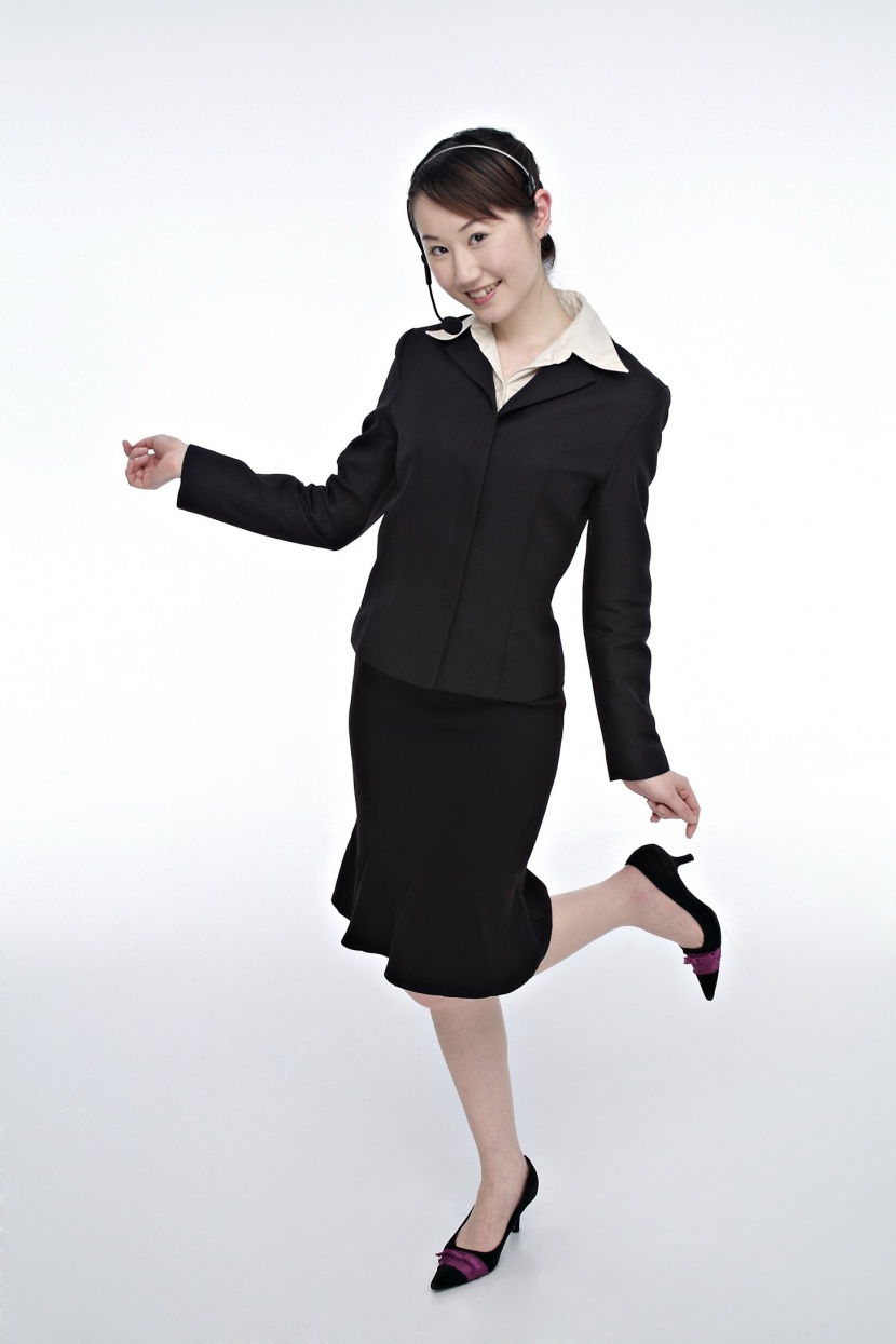 职场夸张表情形态概念图片