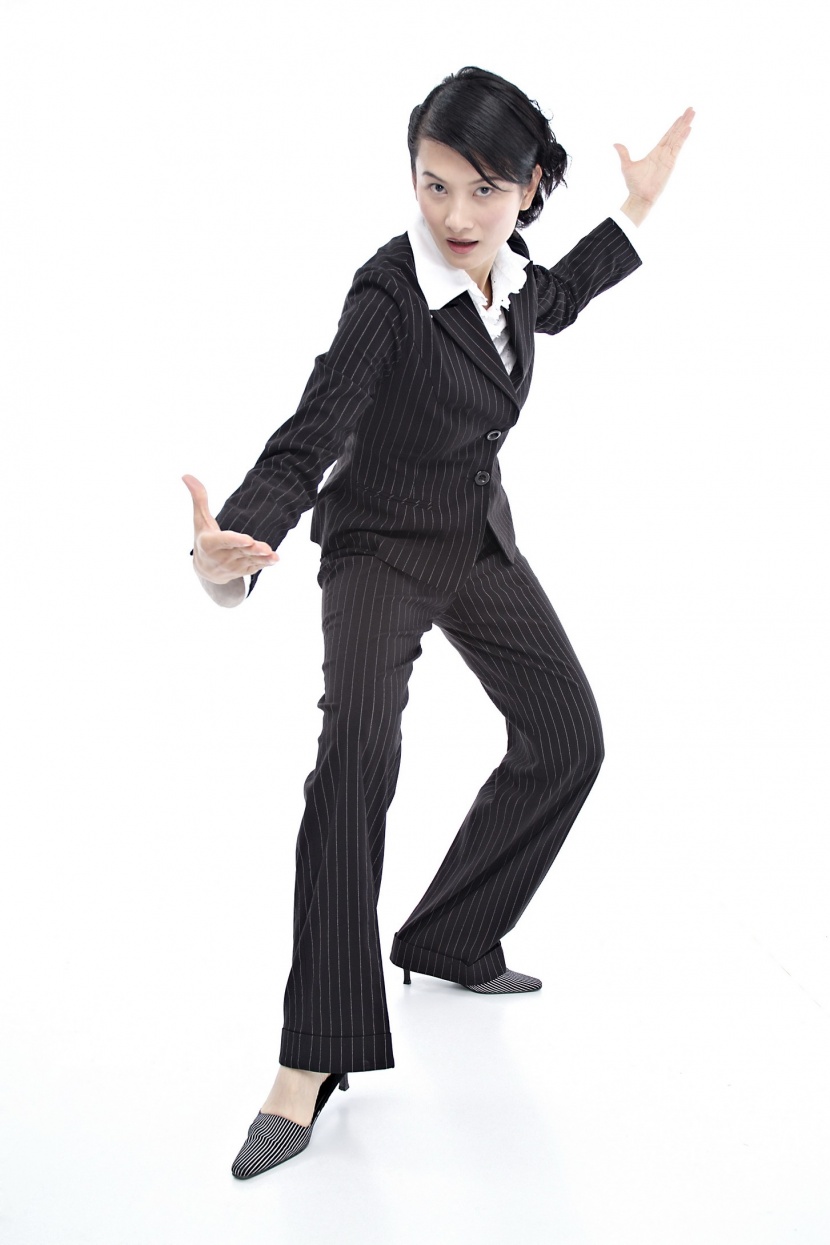 职场夸张表情形态概念图片