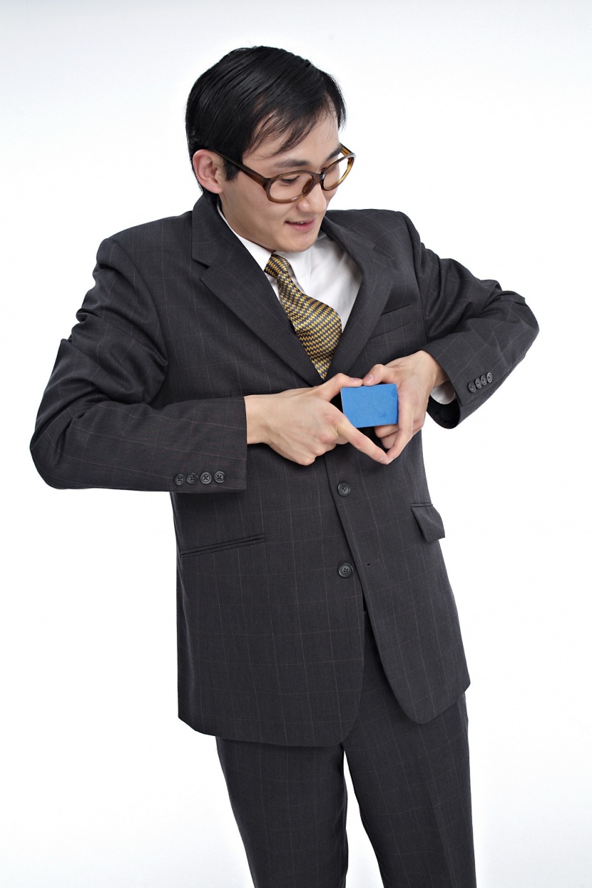 职场夸张表情形态概念图片