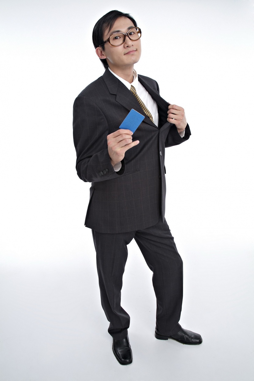 职场夸张表情形态概念图片