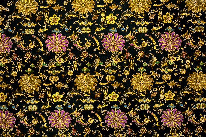 中国传统布纹图片