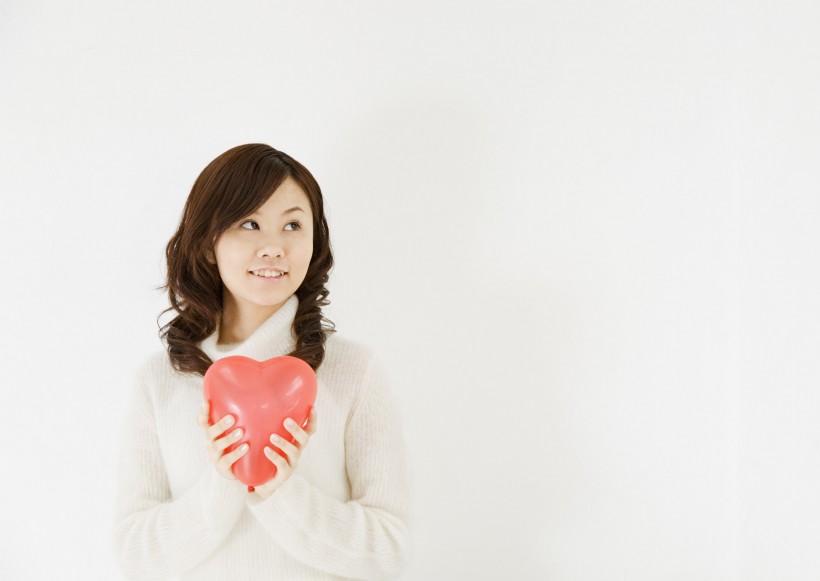 女孩灿烂的笑容图片