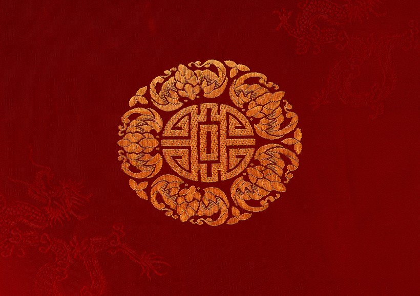 中国传统布纹图片