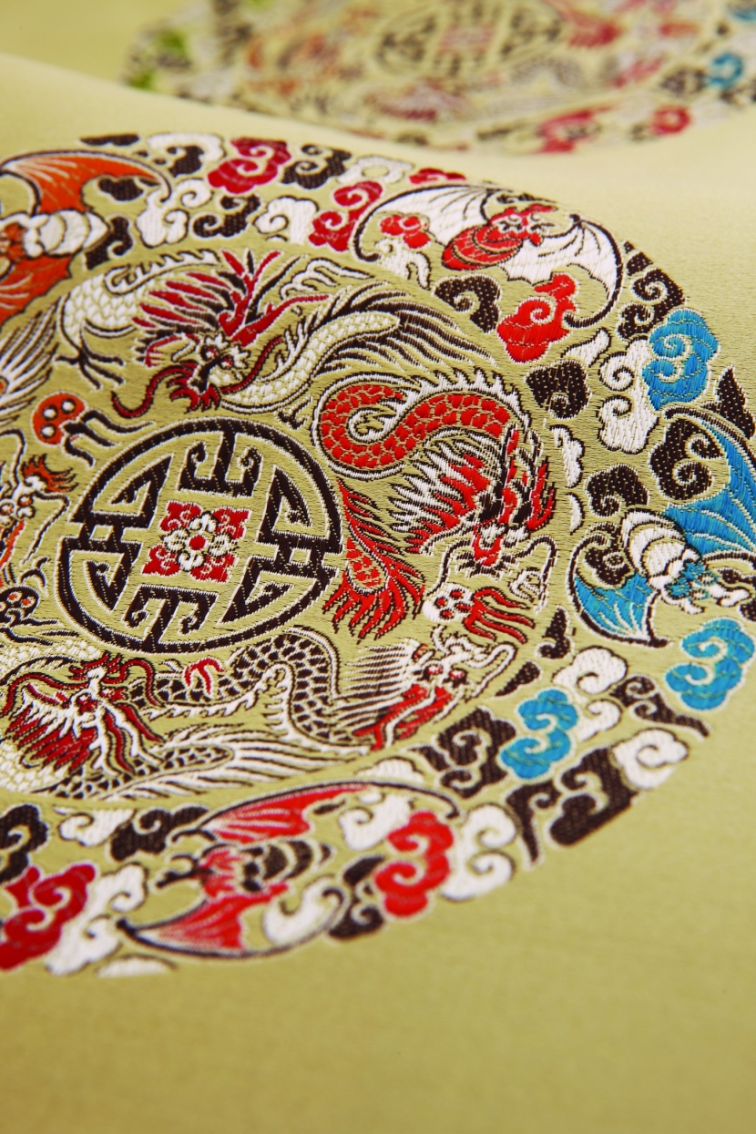 中国传统布纹图片