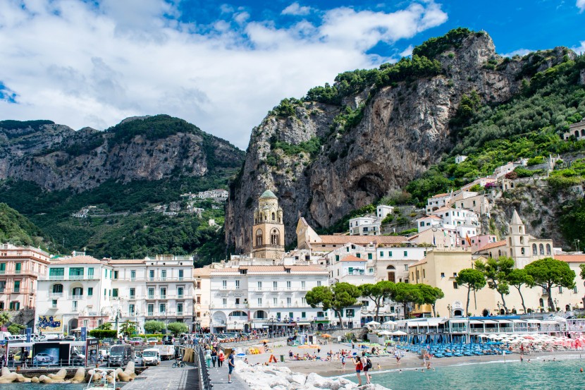 意大利阿马尔菲海岸建筑风景图片