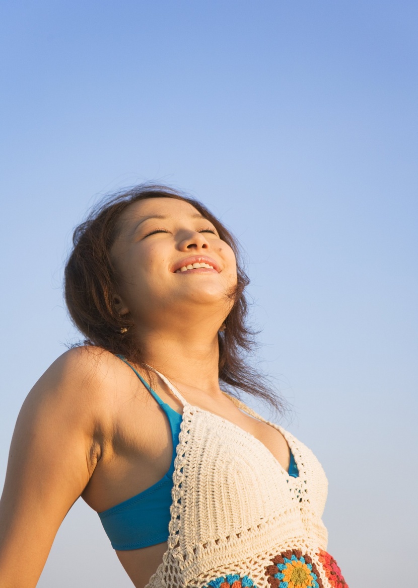 时尚女孩度假图片