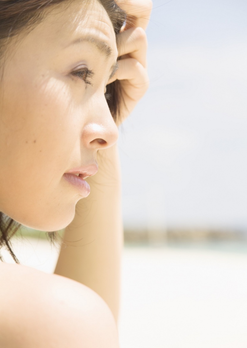 时尚女孩度假图片