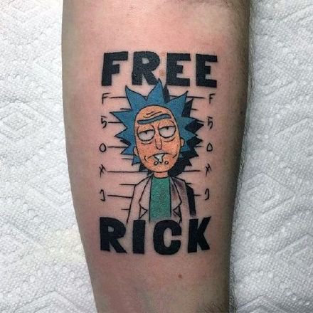 ricky瑞奇纹身图片