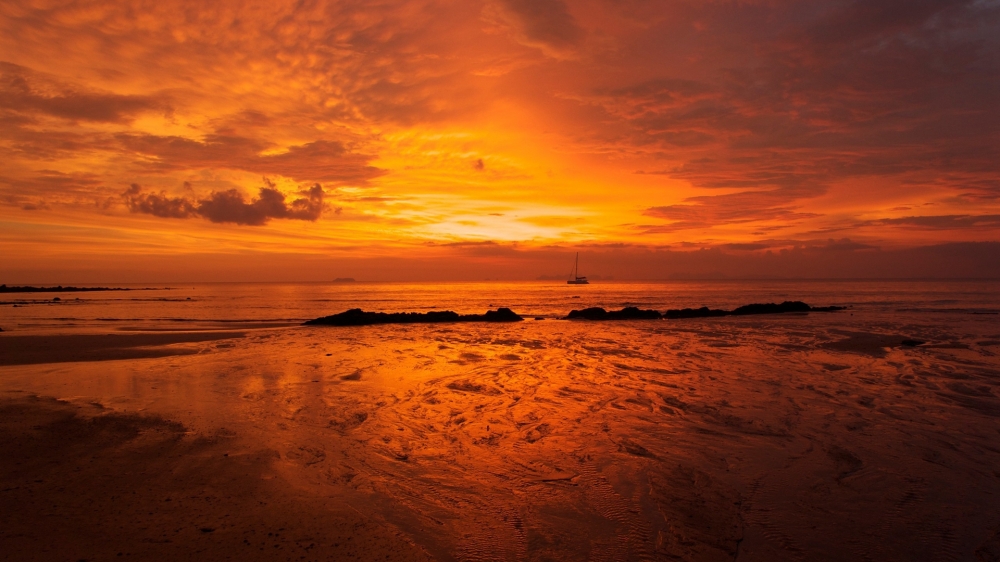 一组唯美浪漫夕阳风景图片欣赏