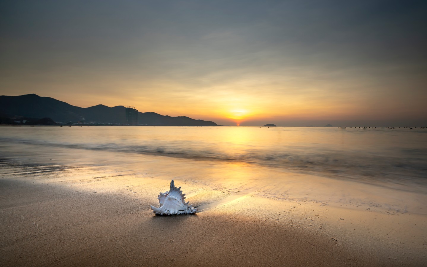 一组唯美的夕阳风景高清图片