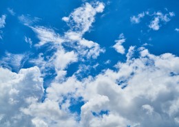 清澈唯美的蓝天白云风景图片(29张)