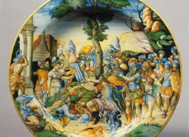 16世纪意大利的手绘陶瓷器图片