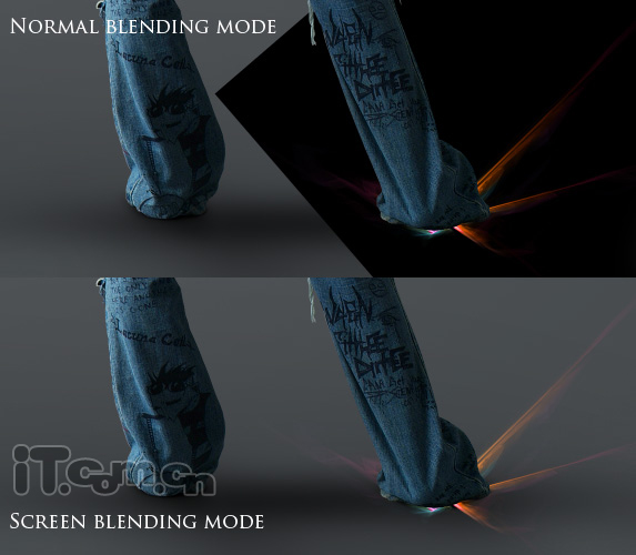 Photoshop打造美女炫彩艺术光影效果