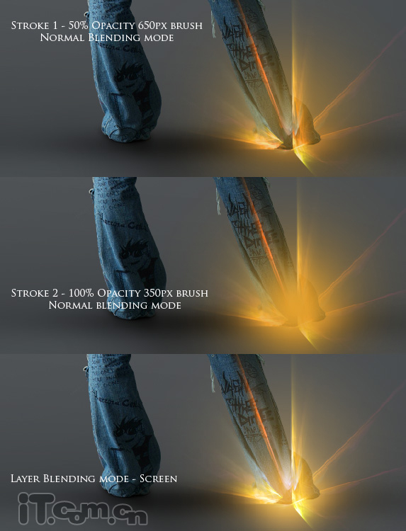 Photoshop打造美女炫彩艺术光影效果