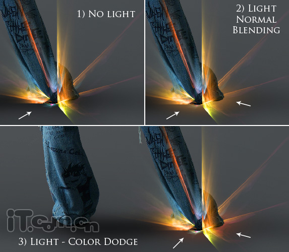 Photoshop打造美女炫彩艺术光影效果