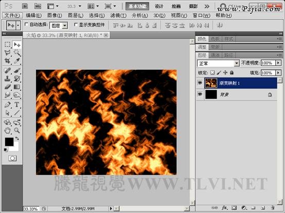 Photoshop制作实例:酷酷的恶灵火焰摩托车