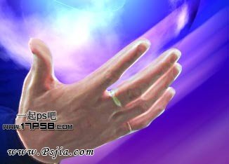 Photoshop制作一个科幻发光的能量球教程