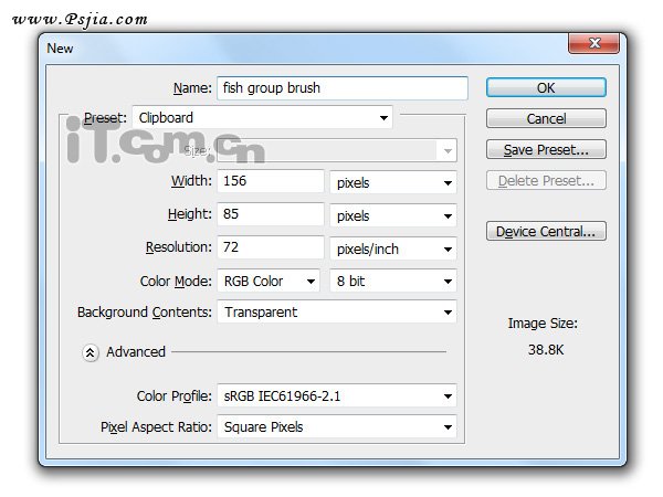 Photoshop绘画一幅简单的海底景色