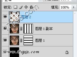 Photoshop制作编织效果的美女照片