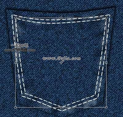 牛仔裤裤兜设计