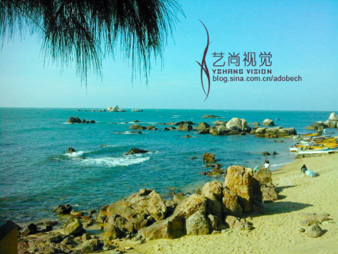 照片调色:PS制作时尚唯美海景照片