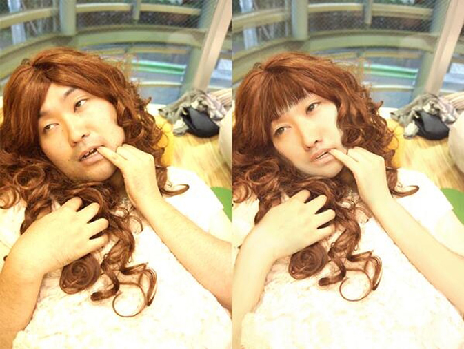 vs (26) 最强PS达人!改造丑女大翻身!