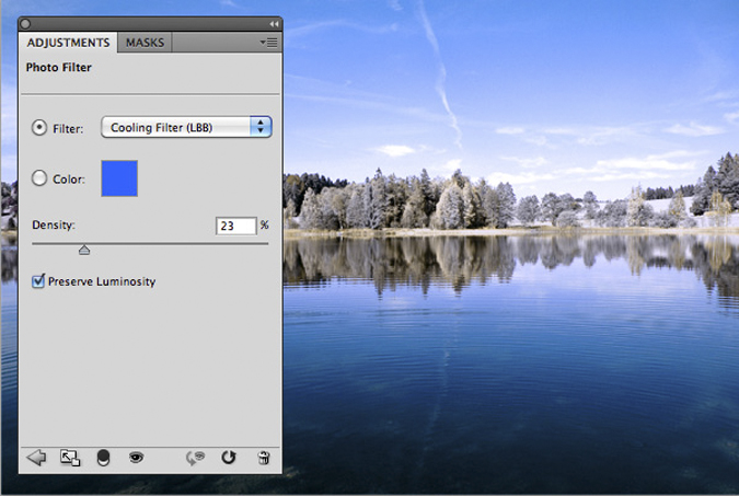 monihongwaixian8 5步教你用PS模拟红外线