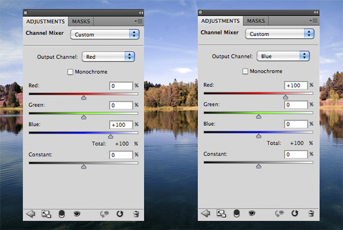 monihongwaixian5 5步教你用PS模拟红外线