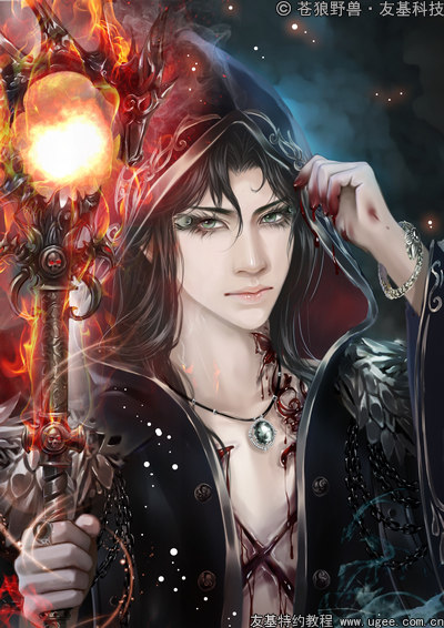 友基数位板奇幻插画教程《血之刻痕》