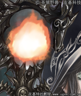 友基数位板奇幻插画教程《血之刻痕》